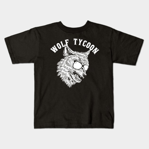 WOLF TYCOON Kids T-Shirt by Merchsides